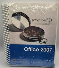 Exploring Microsoft Office 2007 Spiral Bound + CDROM, SEALED Pearson Prentice