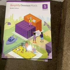 Amplify Desmos Math: Grade 5 Volume 2 Units 5-7 Student Edition 2023
