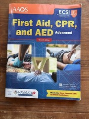 Advanced First Aid, CPR, and AED by American Academy of Orthopaedic Surgeons…