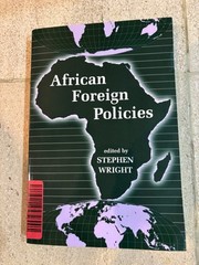 African Foreign Policies Paperback Edited by Stephen Wright Excellent Condition*