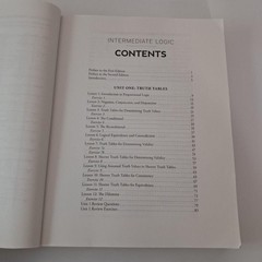 Lot 2 Introductory & Intermediate Logic Nance Canon Press White PB 2014 Set