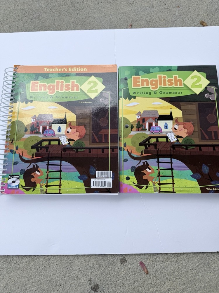 Bob Jones University English 2 Third Edition Teacher Edition/Student Book