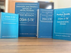 DSM-5 TR Hardcover +DESK reference spiral+DSM pocket guide+dsm classification sp