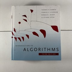 Introduction to Algorithms, 3rd Edition (MIT Press) – Hardcover – Used