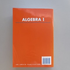 Algebra I Second Revised Edition Hardcover Isidore Dressler AMSCO