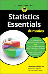 Deborah J. Rumsey Statistics Essentials For Dummies (Paperback)