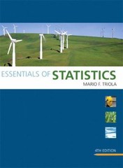 Essentials of Statistics Compact Disc Mario F. Triola