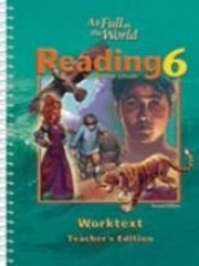 Reading Worktext Teacher Grd 6 2nd Edition – Paperback By 128348 – GOOD
