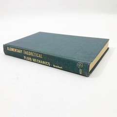 Elementary Theoretical Fluid Mechanics Karl Brenkert 3rd Printing HB 348 pages