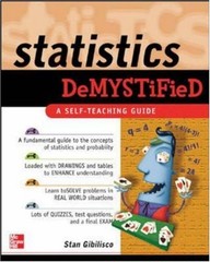 Statistics Demystified Paperback Stan Gibilisco