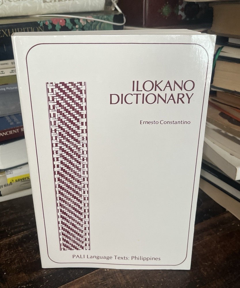 Ilokano Dictionary Luzon Philippines Filipino Language Book