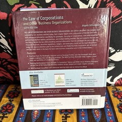 The Law of Corporations and Other Business Organizations Hardcover Textbook Book