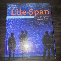 Life Span Human Development Ninth Edition by Carol K. Sigelman Hardcover 2018