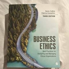 Business Ethics Third Edition Collins Kanashiro Trade Paperback