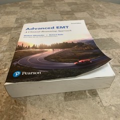 Advanced EMT A Clinical Reasoning Approach 2nd Second Edition Alexander Belle!