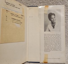 Music of Black America A History by Eileen Southern 1971 Hardcover HCDJ ex lib