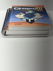 Abeka Grammar III 3 set teacher edition tests key text 6th edition