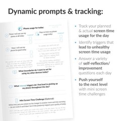 The Screen Time Sidekick Journal. Take Control of Your Screen Time.