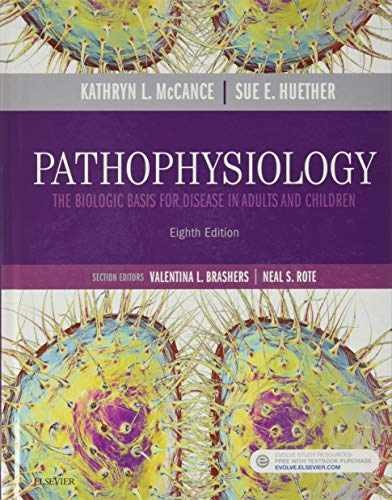 Pathophysiology: The Biologic Basis – Hardcover, by McCance MS PhD – Acceptable