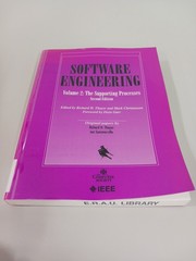 Computer Society: Software Engineering, Vol 1 & 2 Dev & Sup Process by R Thayer