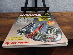 HIGH PERFORMANCE Honda Builders Handbook Vol 1 How to Build & Tune Book Pettitt