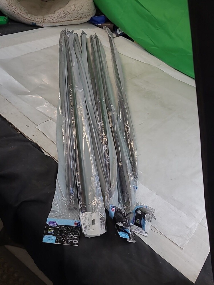 Kenney Carlisle 48″To 75″- 5/8 In. Spring Tension Rod-Chocolate KN621-LOT OF 8