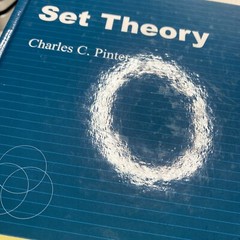 Set Theory Charles C Pinter 1971- 2002 Print