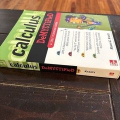 Demystified Ser.: Calculus Demystified : A Self Teaching Guide by Steven G….