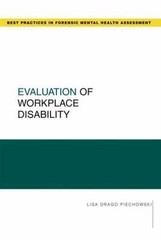 Evaluation of Workplace Disability (Best Practices in Forensic Mental Health Ass