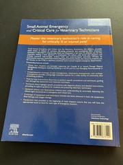 Small Animal Emergency and Critical Care for Veterinary Technicians by Andrea M.