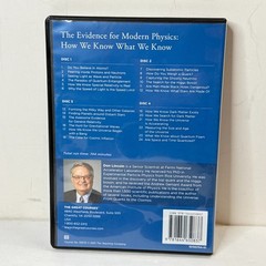 The Evidence for Modern Physics The Great Courses DVD Set Only [VG]