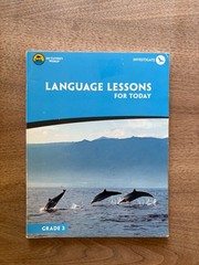 My Father’s World Language Lessons for Today Grade 3