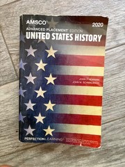 Advanced Placement United States History, 4th Edition by John J. Newman and…