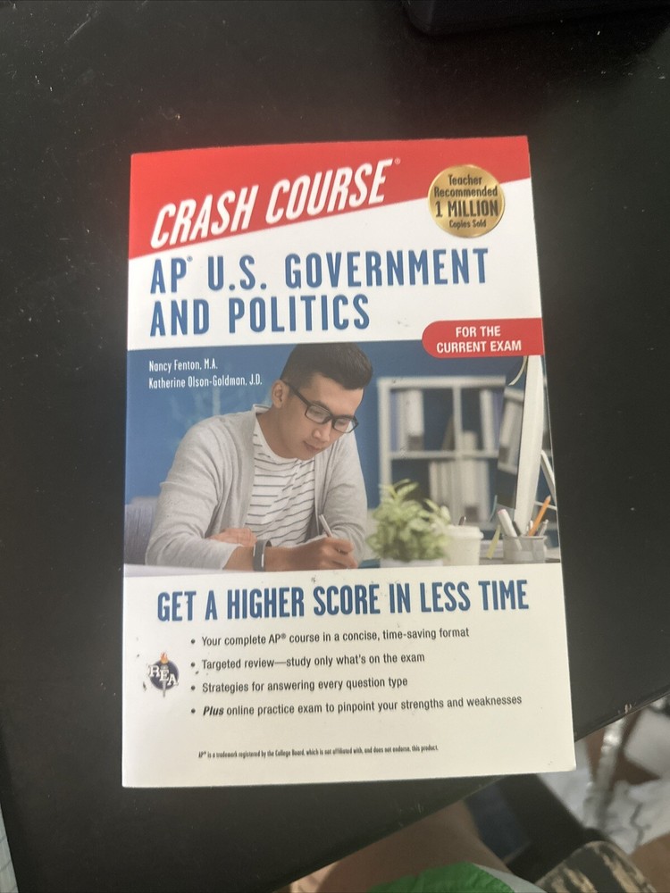 Advanced Placement (AP) Crash Course Ser.: AP® U.S. Government & Politics Crash