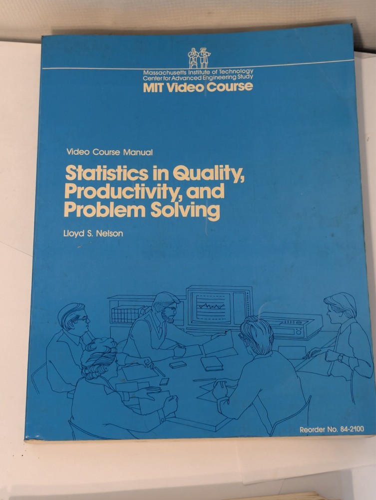 MIT Video Courses Study Guide Statistics Quality Productivity Problem Solving