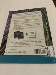 Simply Charlotte Mason Using Language Well Book 1 Teacher’s Guide & Answer Key