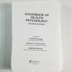 Handbook of Health Psychology 2nd Edition by Tracey A. Revenson 2012 Loose-leaf