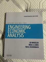 Study Guide For Engineering Economic Analysis Fourteenth Edition Oxford Press