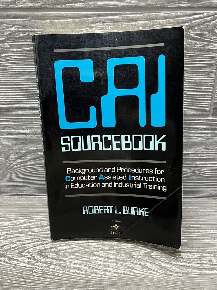 CAI Sourcebook Burke 1982 Paperback Computer Assisted Instruction 206 Pages