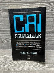 CAI Sourcebook Burke 1982 Paperback Computer Assisted Instruction 206 Pages