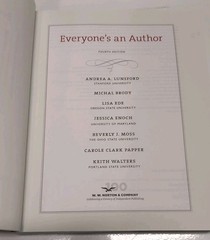 Everyone’s an Author Paperback