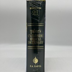 New Taber’s 21 Cyclopedic Medical Dictionary, 21st Edition (Thumb Index Version)