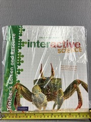 Interactive Science Life Science V 1-3 TEACHER’S EDITION and RESOURCE Pearson