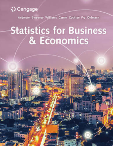Statistics for Business & Economics – Hardcover By Anderson, David R. – GOOD