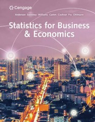 Statistics for Business & Economics – Hardcover By Anderson, David R. – GOOD