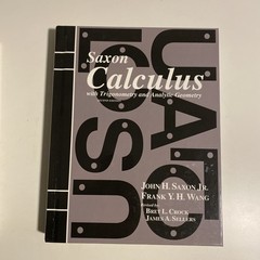 Saxon Calculus Set, Text, Solutions, Testing Book & Answer Key, 2nd Edition