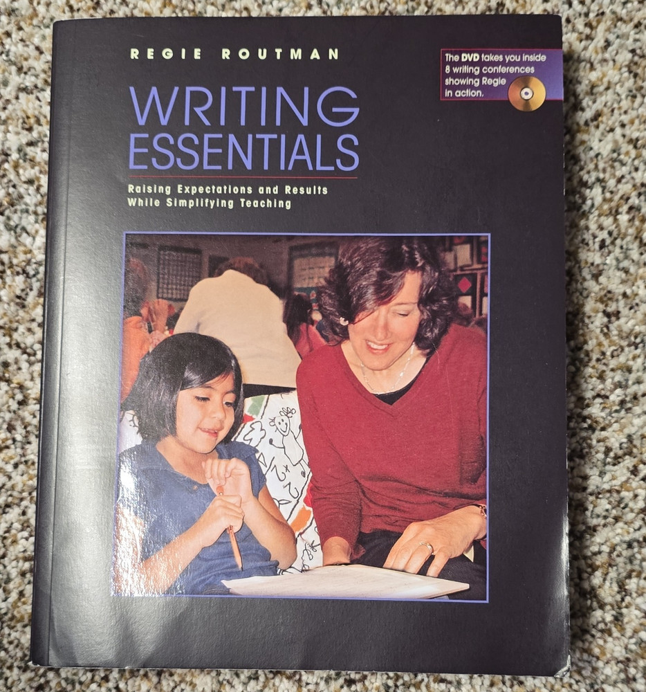 Writing Essentials Regie Routman Paperback 2005 Heinemann Teaching Textbook DVD