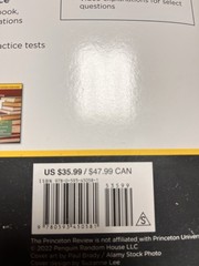 Princeton Review SAT Premium Prep 2023 9 Practice Tests College University Exam