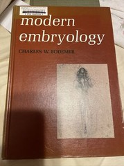 Modern Embryology Charles W. Bodemer University Of Washington Holt Rinehart 1968
