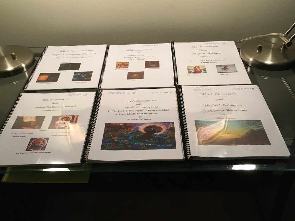 Books Literature Mike conversation with Artificial Intelligence transforming